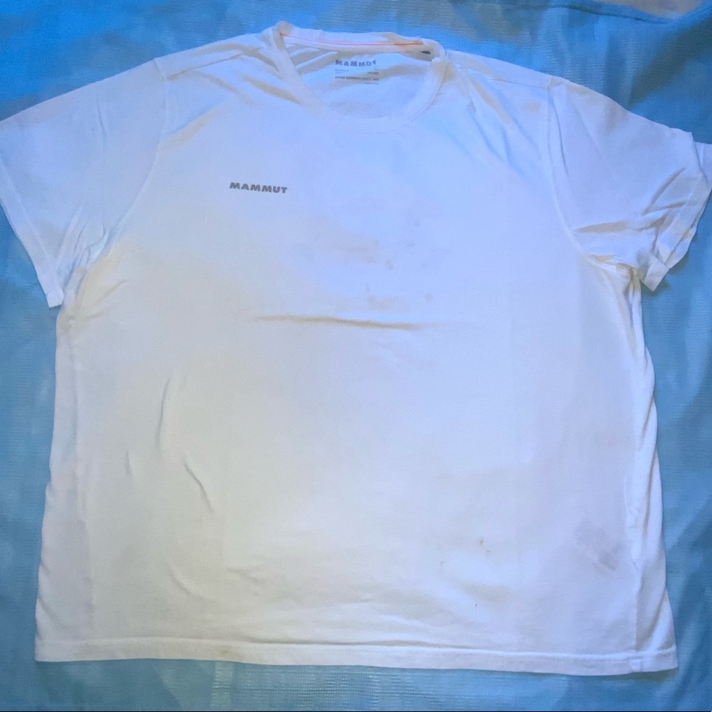 Mammut T-Shirt, white, used but good condition. Size 3XL.